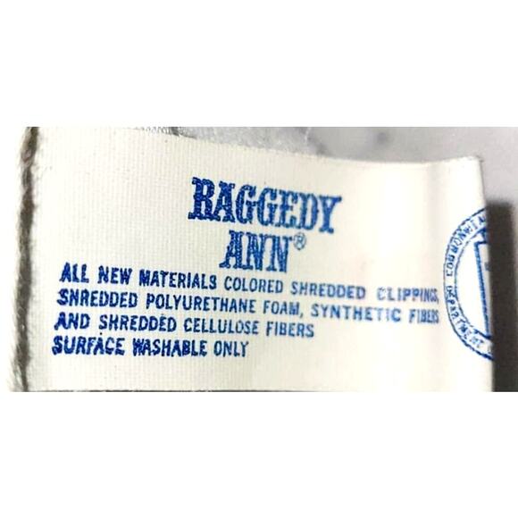 9" Vintage Raggedy Ann Dress/Top With White Bloomers an Original Outfit EUC - Picture 5 of 9